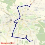 Маршрутка № 41 у Львові: Розклад, схема, вартість