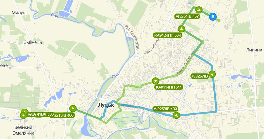 Автобус №25 в Луцьку: Маршрут, розклад, вартість проїзду