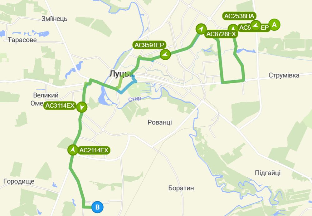 Автобус №32 в Луцьку: Маршрут, розклад, вартість проїзду