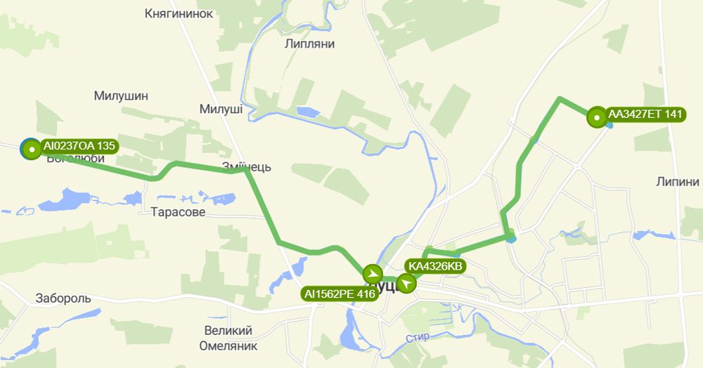 Автобус №57 в Луцьку: Маршрут, розклад, вартість проїзду